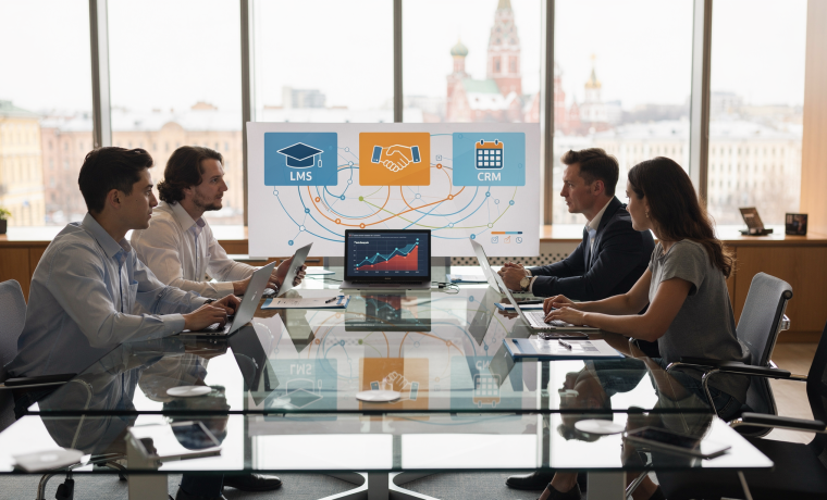 Интеграция LMS, CRM и расписания: архитектура цифрового университета